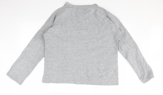Womens UK Size S Zara Grey Pullover Jumper