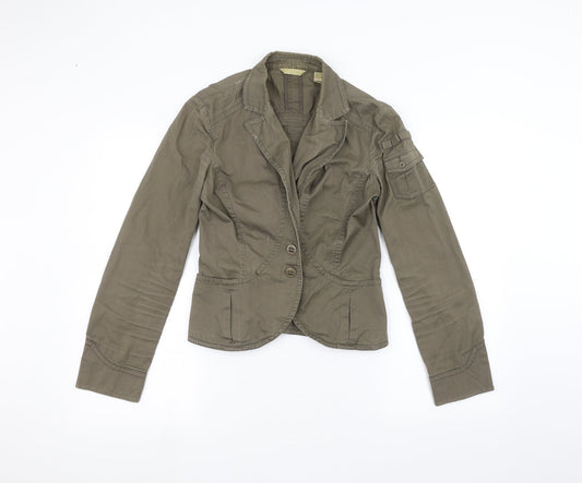 MNG Womens Green Jacket Size M