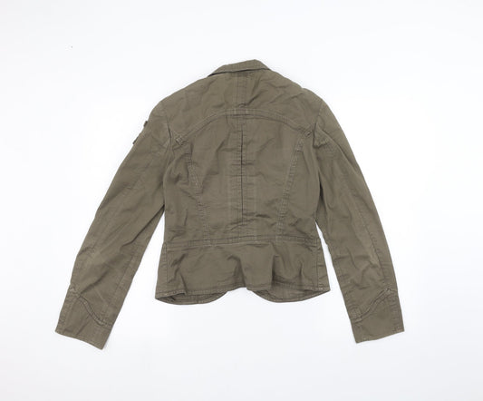 MNG Womens Green Jacket Size M