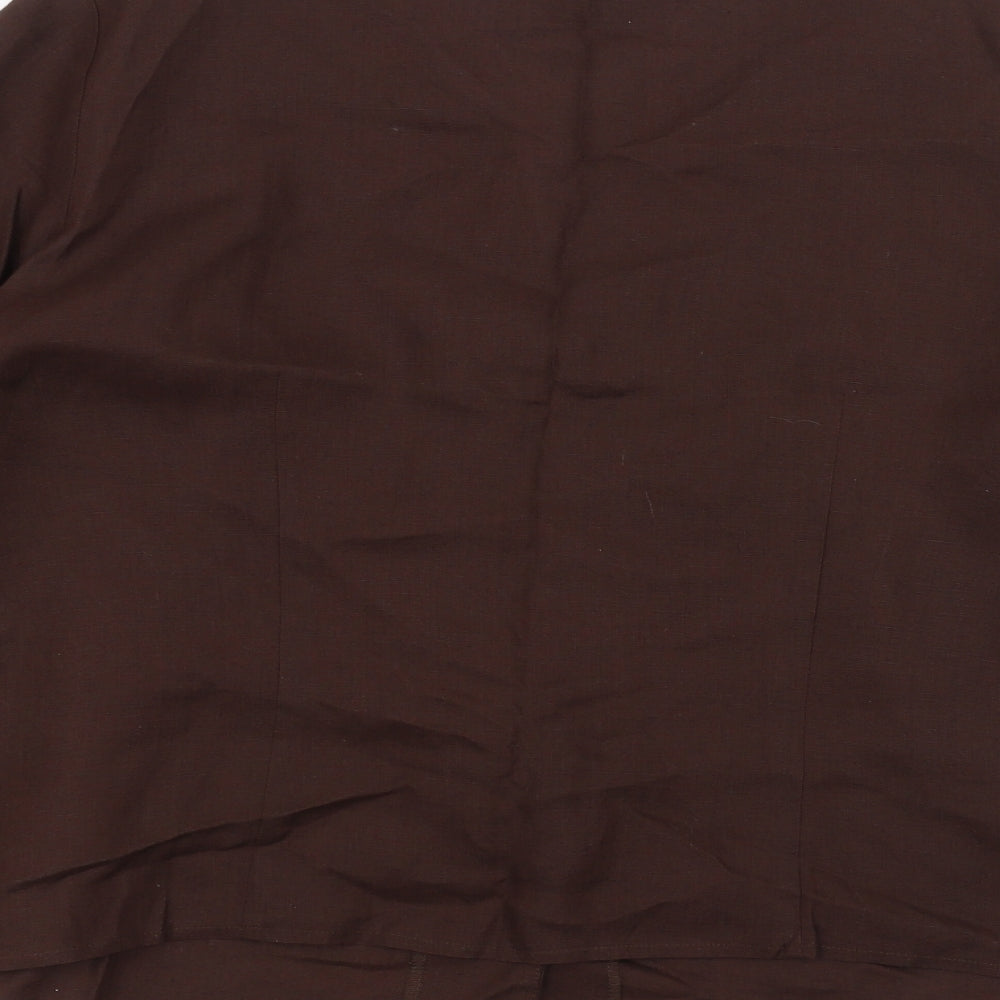 Alex & co Womens Brown Cardigan Jumper Size 20