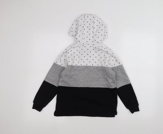 Primark Boys Grey Pullover Hoodie Size 7-8 Years