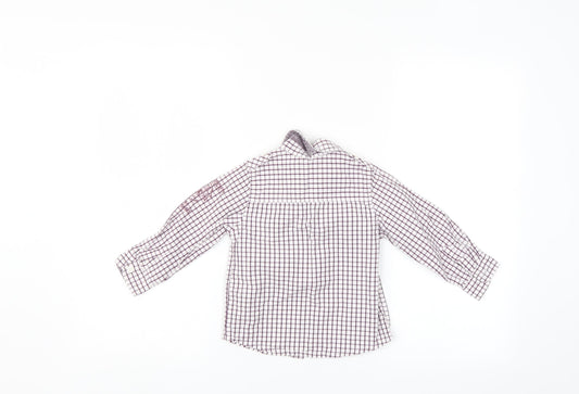 Pointer Brand Boys Multicoloured Check Basic Button-Up Size 2-3 Years