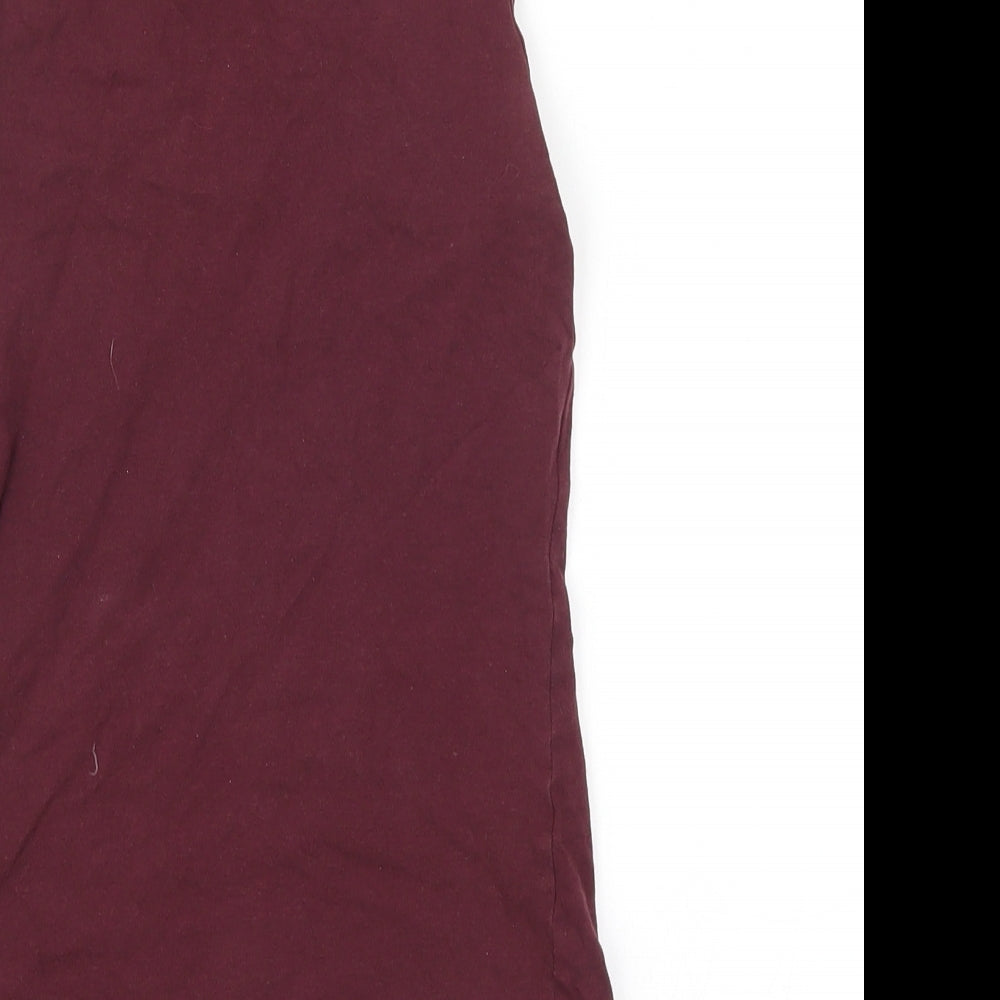 Atmosphere Womens Purple Basic Tank Size 8