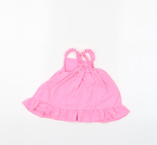F&F Girls Pink A-Line Size 3-6 Months