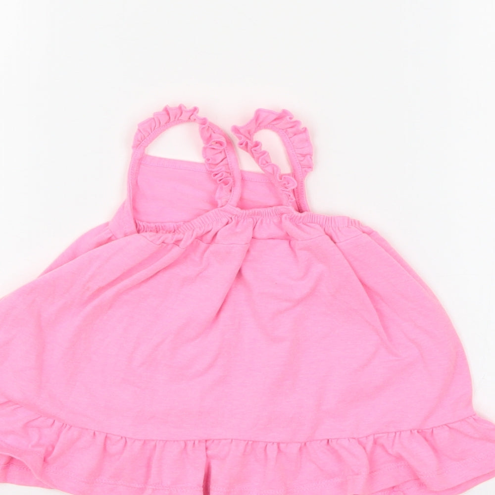 F&F Girls Pink A-Line Size 3-6 Months