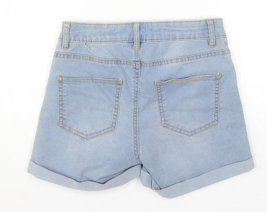 Denim Co Womens Blue Denim Hot Pants Shorts Size 6