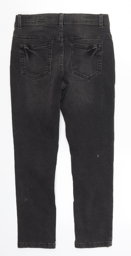 Denim Co Girls Black Denim Skinny Jeans Size 9-10 Years
