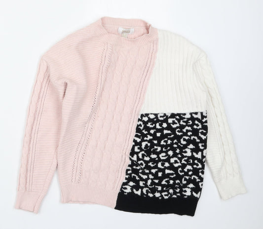 Womens UK Size S Stella Morgan Pink Pullover Jumper