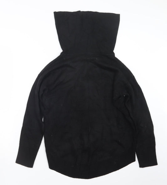 Primark Womens Black Knit Pullover Jumper Size 6