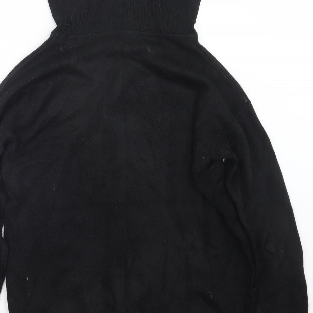 Primark Womens Black Knit Pullover Jumper Size 6