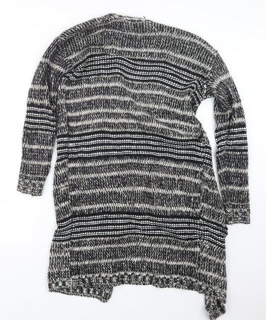 Womens UK Size 8 New Look Black Cardigan Jumper