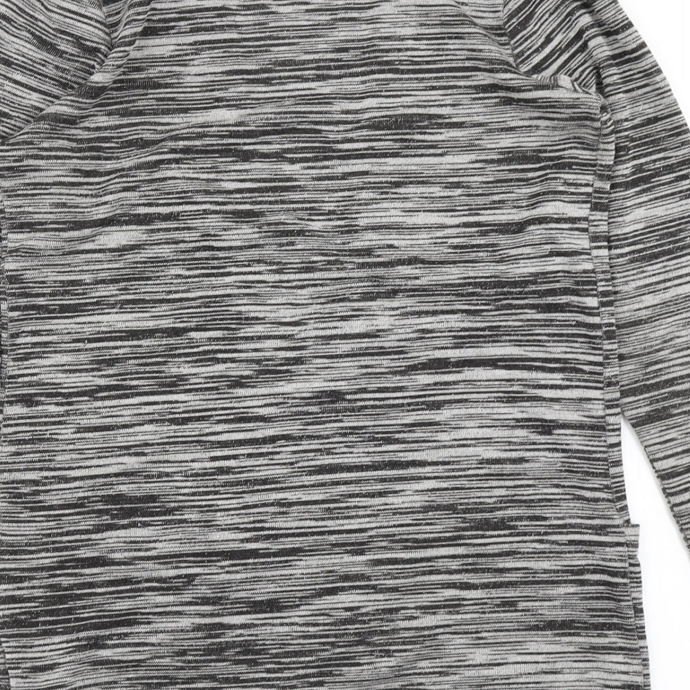 Womens UK Size 8 New Look Grey Cardigan Jumper