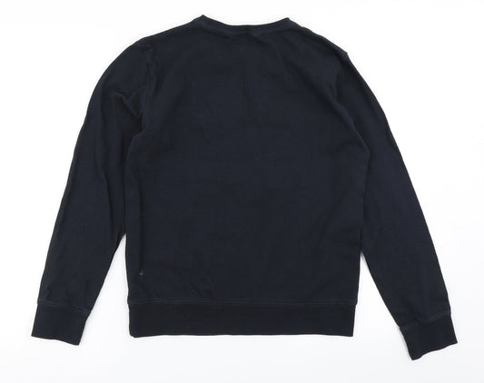 H&M Boys Blue Pullover Sweatshirt Size 13-14 Years