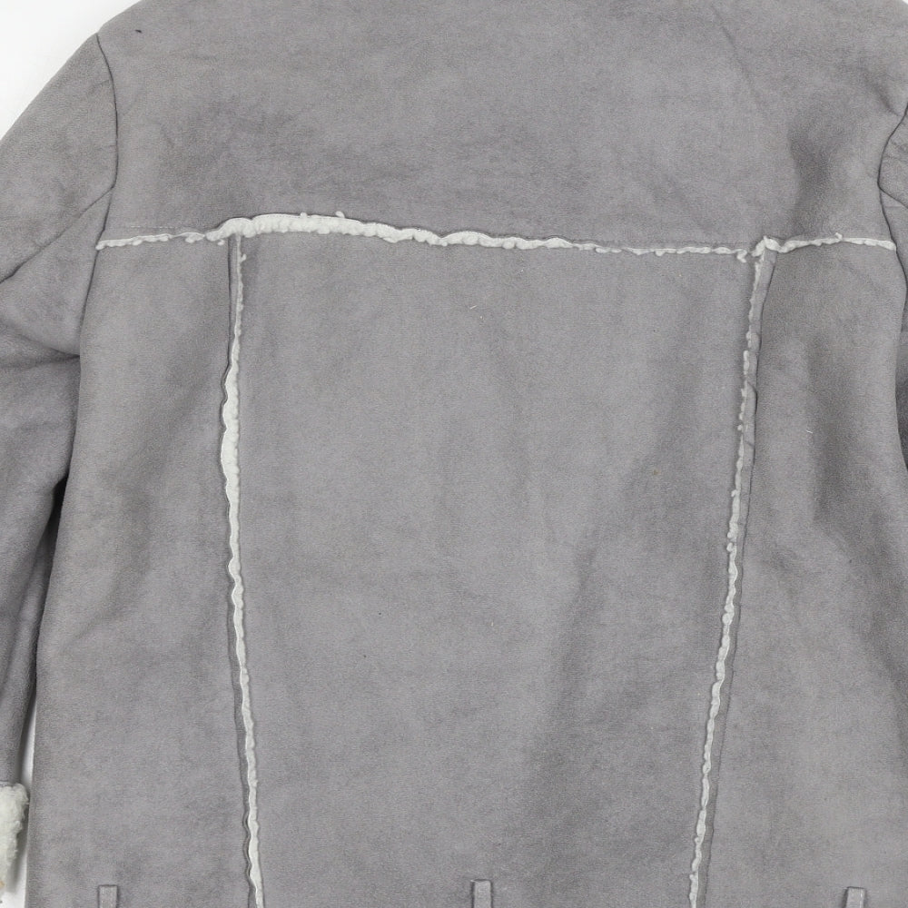 Womens UK Size S Preworn Grey Jacket