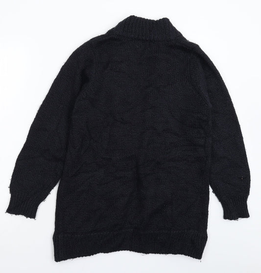 Hamells Womens Black Knit Cardigan Jumper Size M