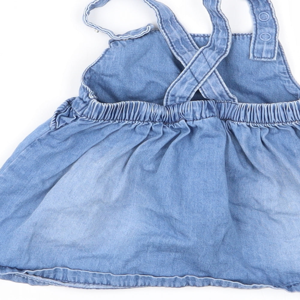 F&F Girls Blue Fit & Flare Size 3-6 Months