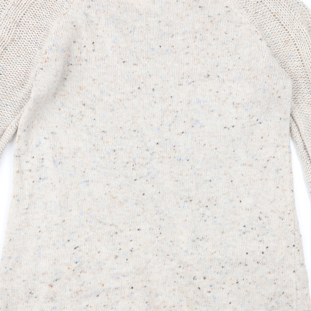 Asda George Womens Beige Jumper Dress Size 8