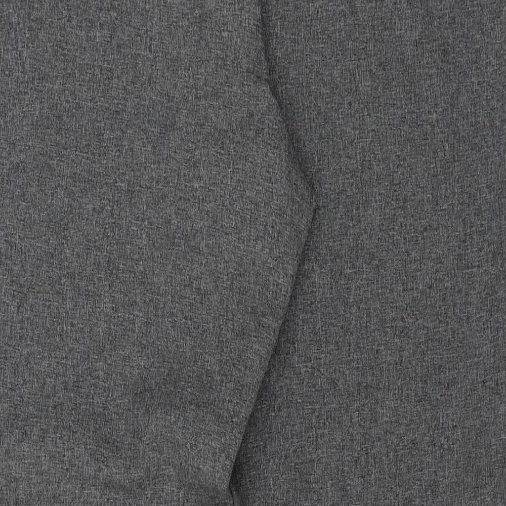 Womens UK Size 20 Preworn Regular Fit Grey Trousers