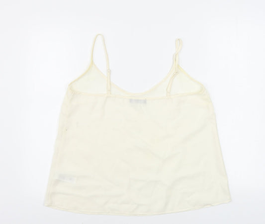 F&F Womens Beige Basic Blouse Size 14