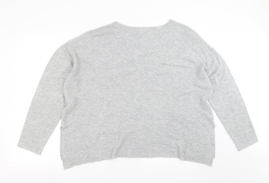 Womens UK Size 20 Roman Grey Pullover Jumper