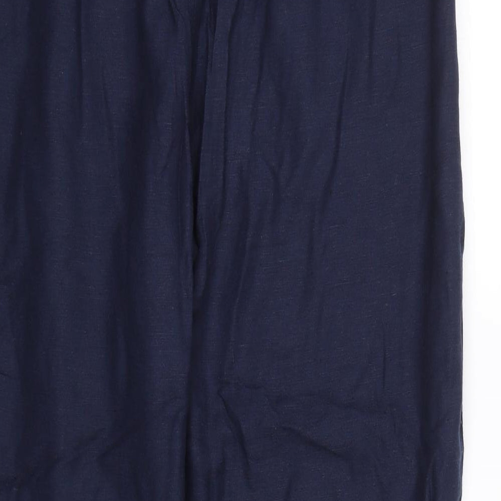 Womens UK Size 18 Anthology Regular Fit Blue Trousers