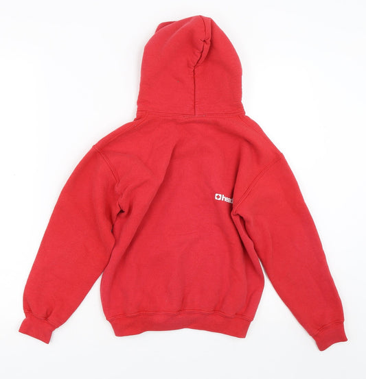 Headworx Boys Red Pullover Hoodie Size 6-7 Years