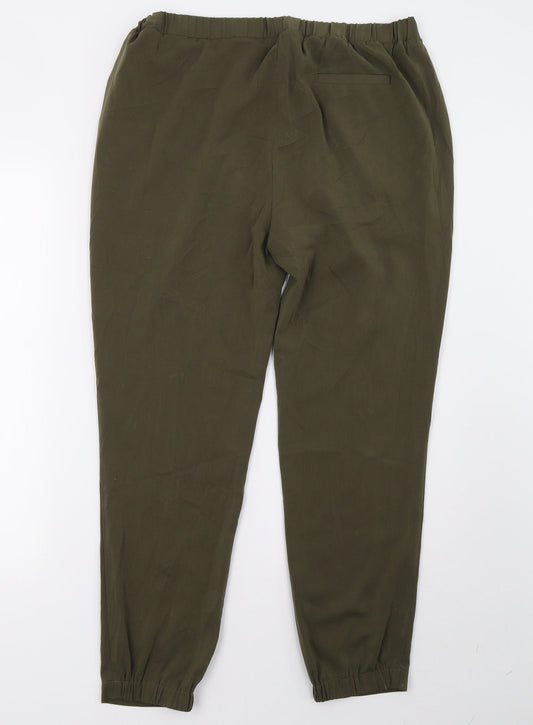 Matalan Womens Green Trousers Size 12 L29 in