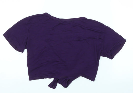 Xiss Womens Purple Cardigan Jumper Size S