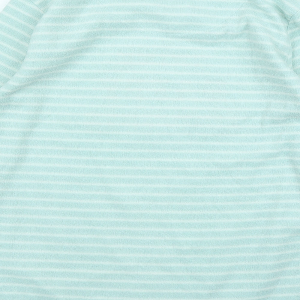 Primark Womens Green Striped Pullover Jumper Size M - PJ top