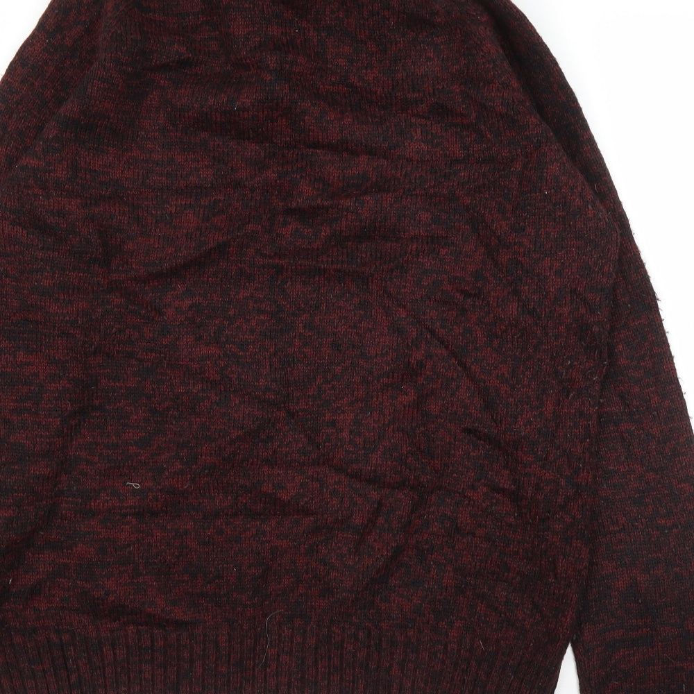 Easy Mens Purple Pullover Jumper Size L