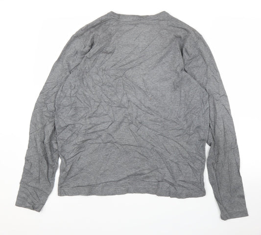 Threadbare Mens Grey Pullover Jumper Size M