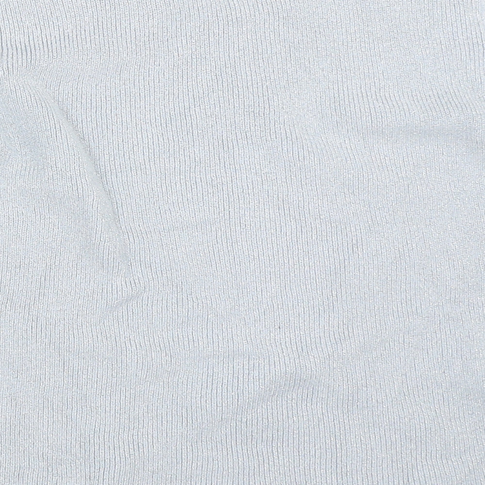 Womens UK Size 12 Marks and Spencer Blue Pullover Jumper