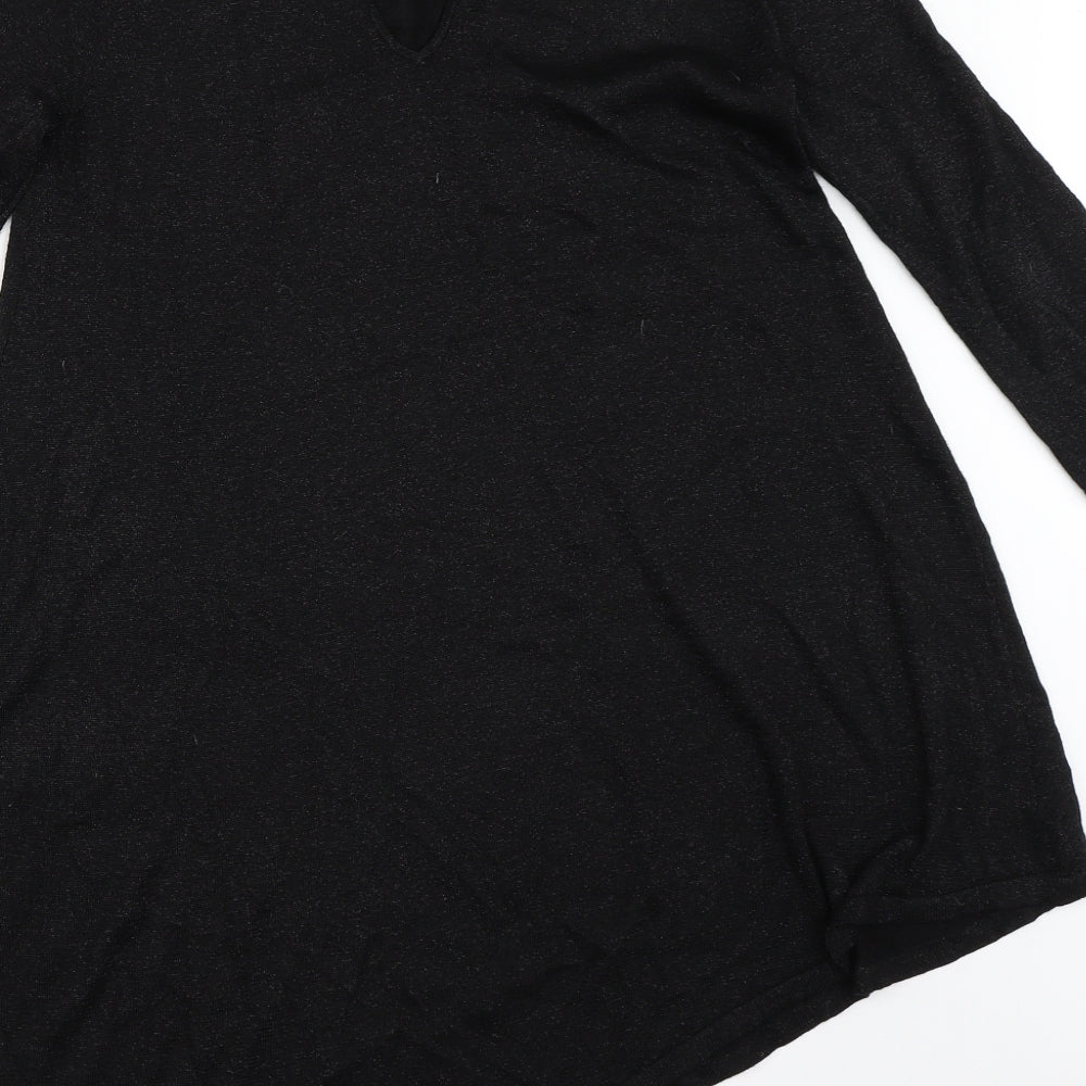 Womens UK Size 10 NEXT Black Pullover Jumper