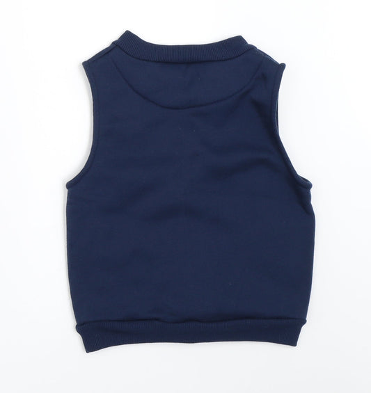 Bem Vestir Boys Blue Cardigan Jumper Size 2 Years