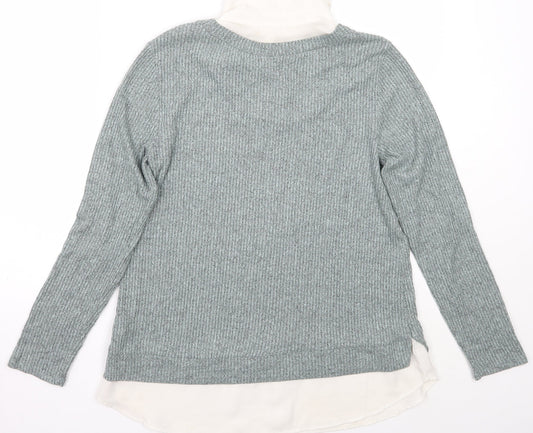 Faith & Joy Womens Green Pullover Jumper Size M