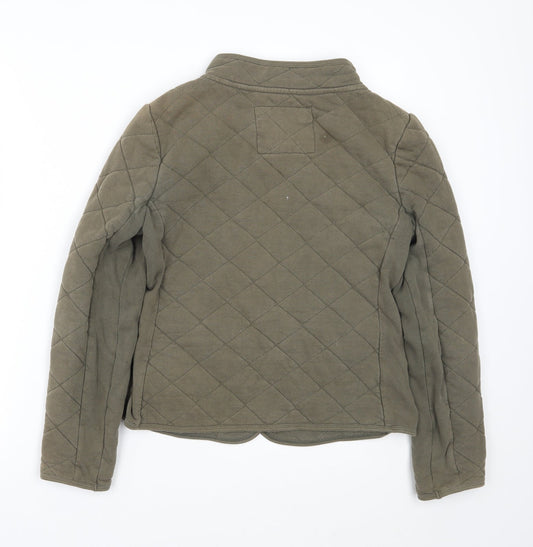 Blonde & Blonde Womens Green Jacket Coat Size 10