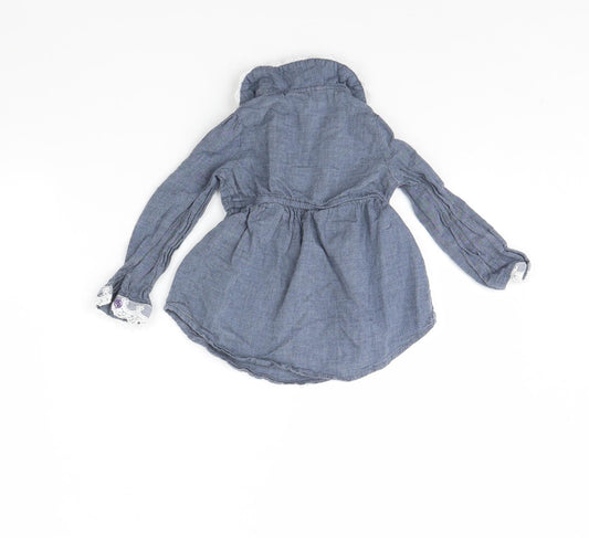 Young Dimension Girls Blue Fit & Flare Size 18 Months