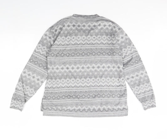 Womens UK Size S Dunnes Stores Grey Pullover Jumper