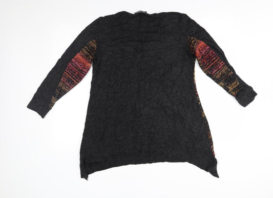 eden rock Womens Grey Pullover Jumper Size M