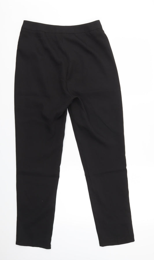 Club London Womens Black Dress Pants Trousers Size 10 L27 in