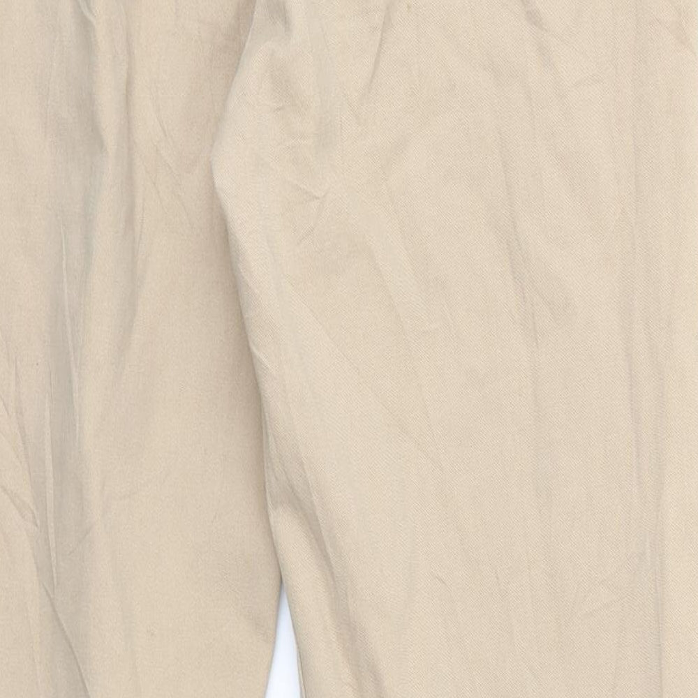 Mens UK Size 36 in Jodhpur Regular Fit Chino Beige Trousers