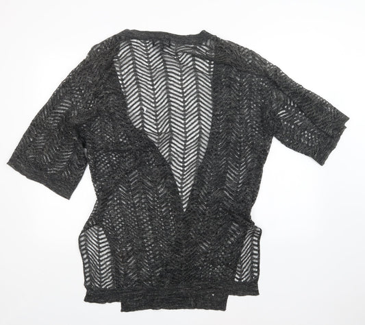 NEXT Womens Grey Cardigan Jumper Size 8