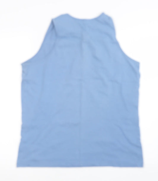 Matalan Womens Blue Basic Tank Size M