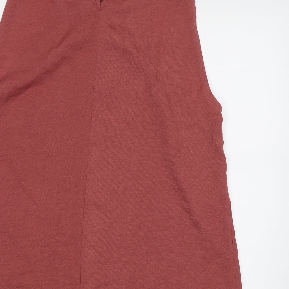 Paraphrase Womens Pink Basic T-Shirt Size S