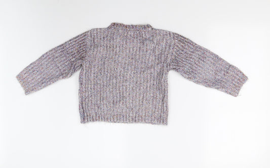 NEXT Girls Multicoloured Pullover Jumper Size 7 Years