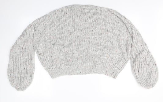 Primark Womens Grey Pullover Jumper Size M