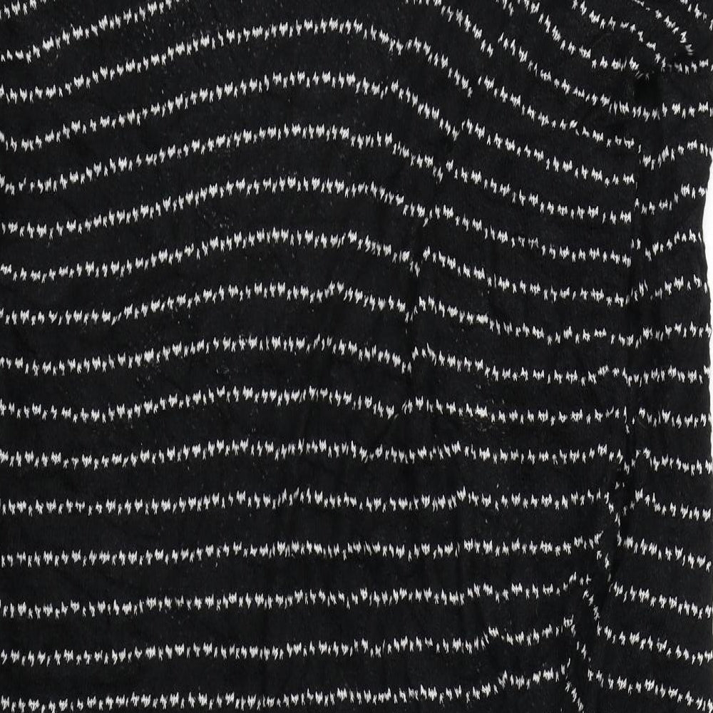 Womens UK Size S Silence + Noise Black Cape Jumper