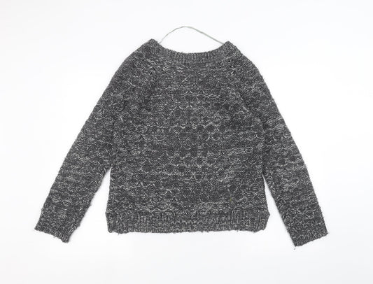 Womens UK Size 10 Atmosphere Black Pullover Jumper
