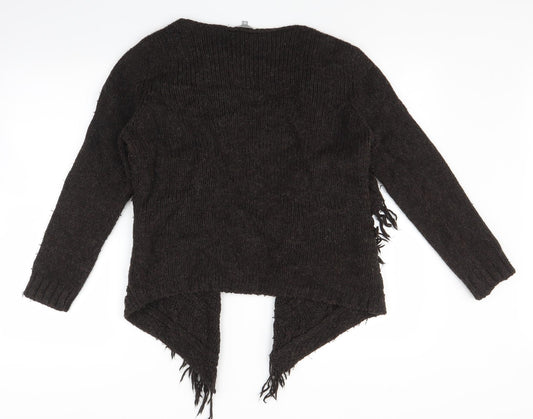 Womens UK Size M Per Una Brown Cardigan Jumper