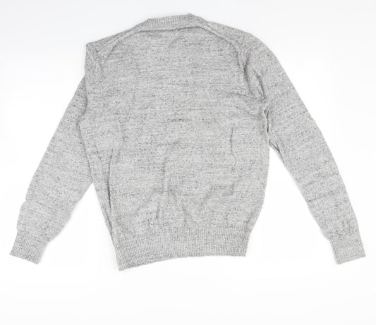 Mens UK Size M Gap Grey Pullover Jumper